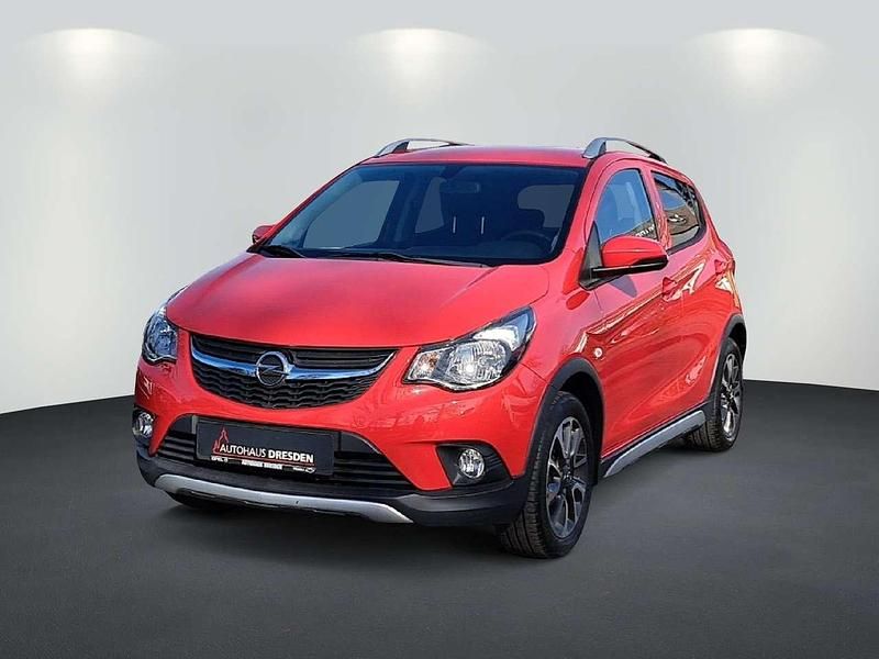 Gebraucht Opel Karl Rocks 73 PS (53 kW) 2018 Lava rot Kleinwagen