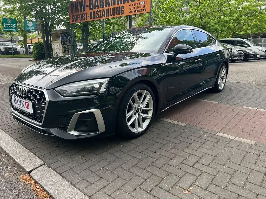Gebraucht Audi A5 Sportback S-Line 286 PS (210 kW) 2021 Schwarz Kleinwagen