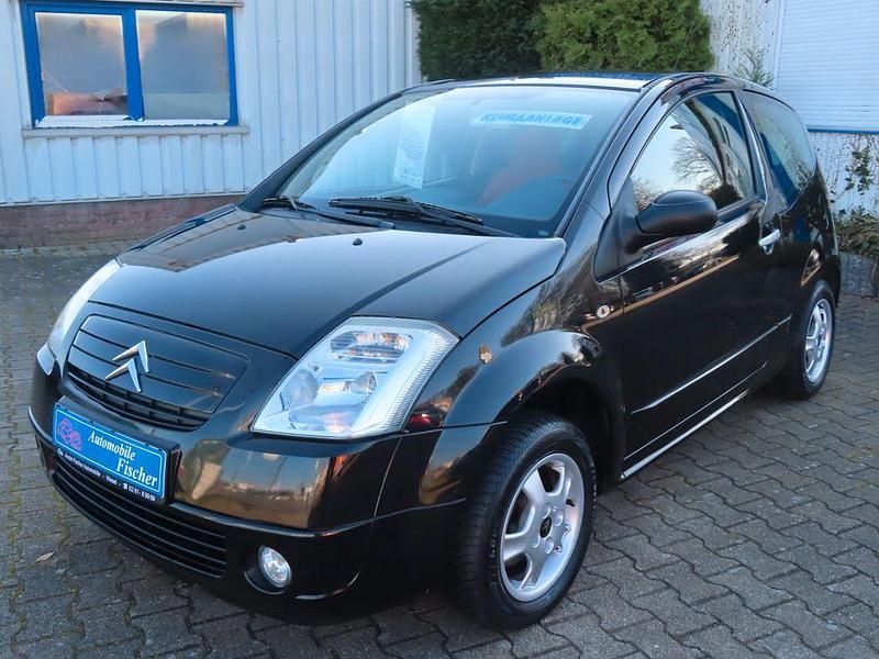Gebraucht Citroën C2 73 PS (53 kW) 2004 Schwarz Kleinwagen