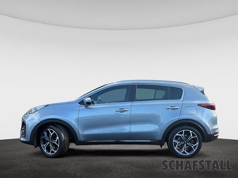 Gebraucht Kia Sportage GT-Line 185 PS (136 kW) 2021 Silber ((css) lunarsilber met.) SUV