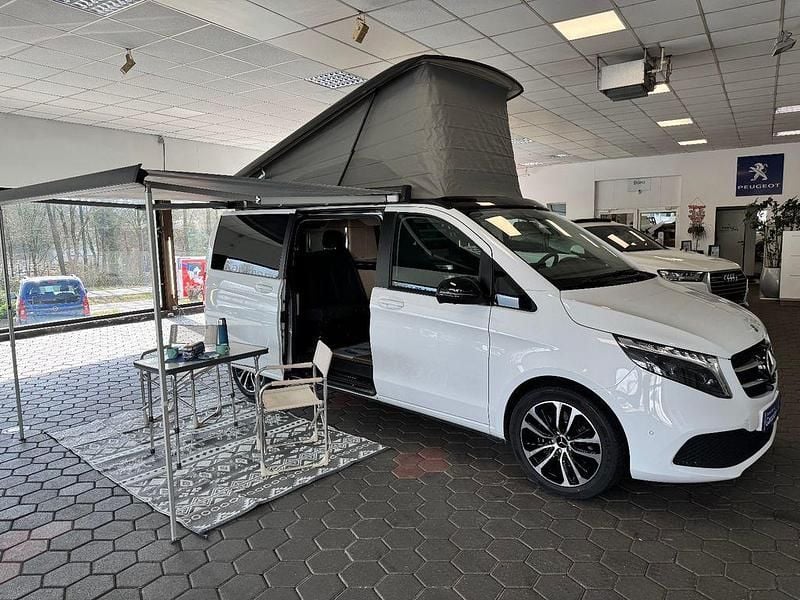 Weiß Gebraucht 2023 Mercedes V250 Marco Polo Van / Kleinbus | 66.890 € (Teuer) - Bild 1/4