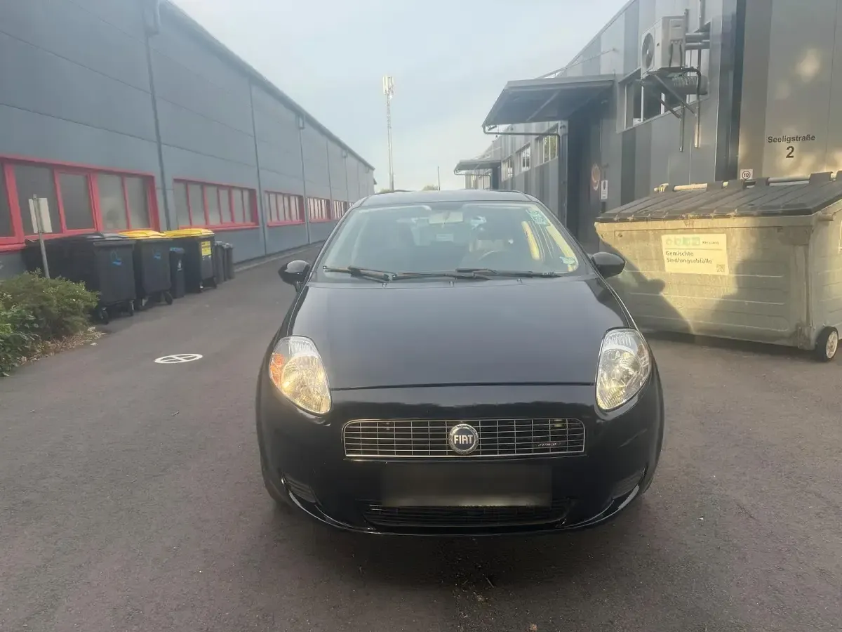 Gebraucht Fiat Punto 86 PS (63 kW) 2007 Silber Kleinwagen