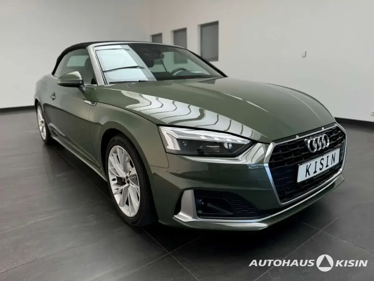 Używany Audi A5 Cabriolet Advanced Plus 204 KM (150 kW) 2024 Zielony Kabriolet