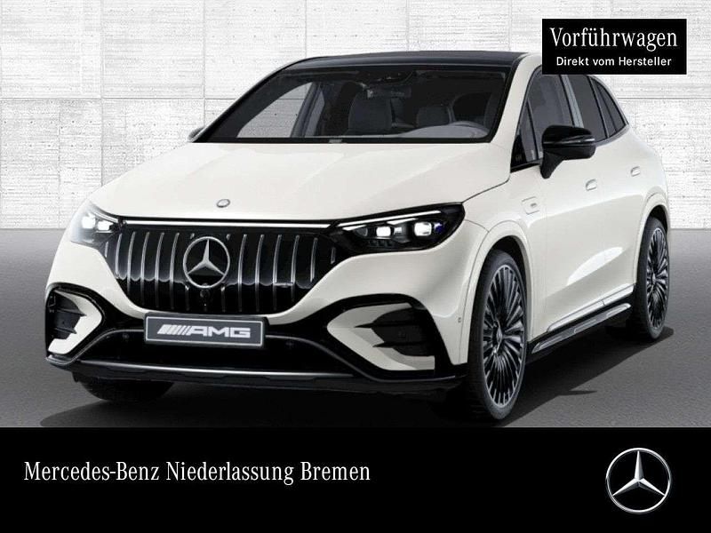 Weiß Gebraucht 2024 Mercedes EQE AMG 43 Night SUV | 84.890 € (Fairer Preis) - Bild 1/4
