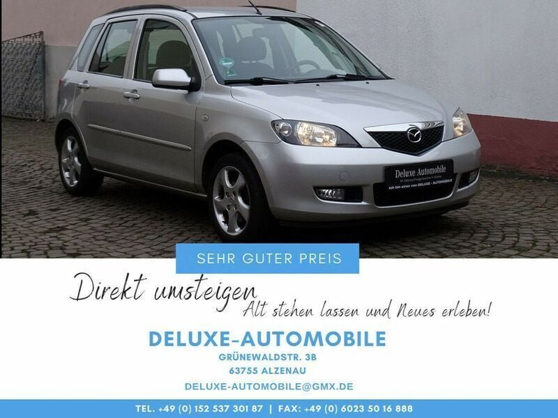Silber Gebraucht 2003 Mazda 2 Exclusive Kleinwagen | 1.950 € (Fairer Preis) - Bild 1/3