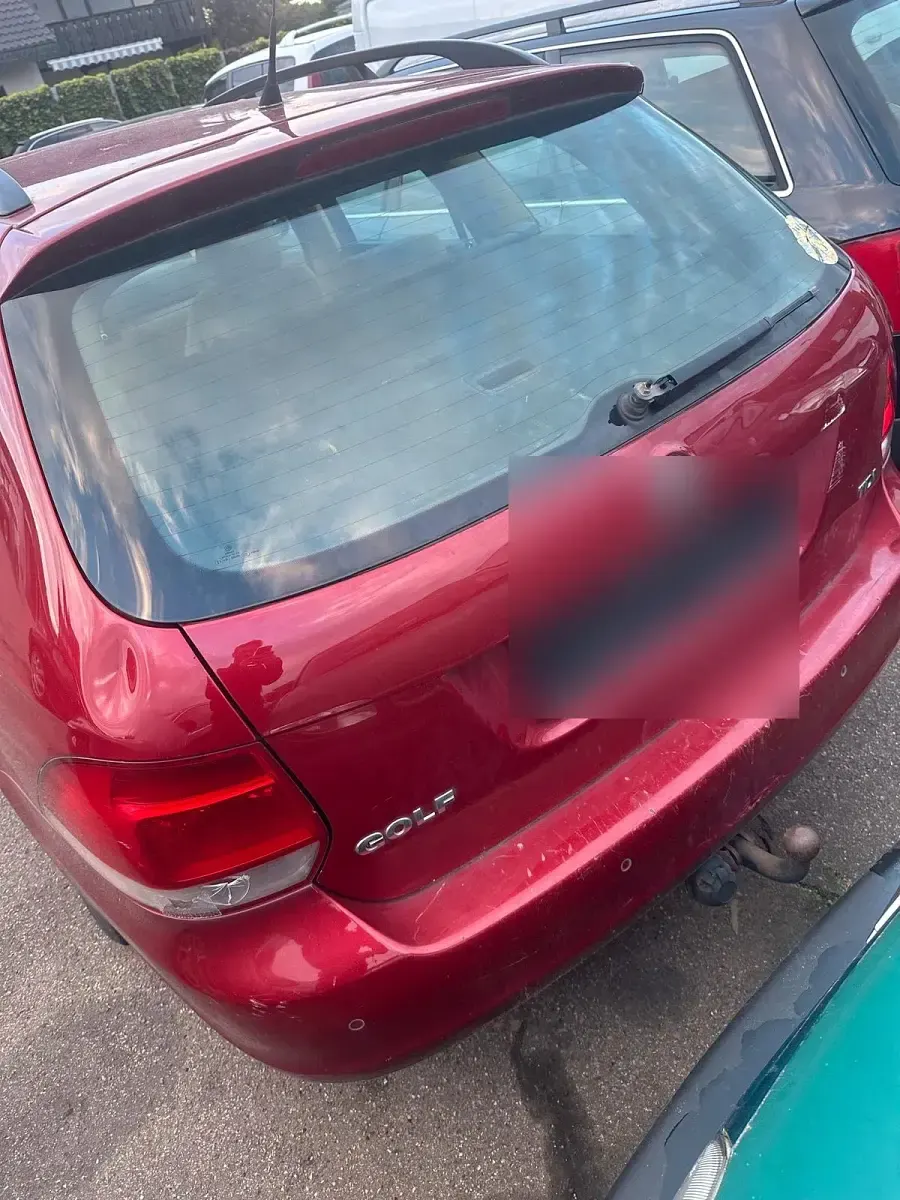 Gebraucht VW Passat 105 PS (77 kW) 2008 Rot Kombi