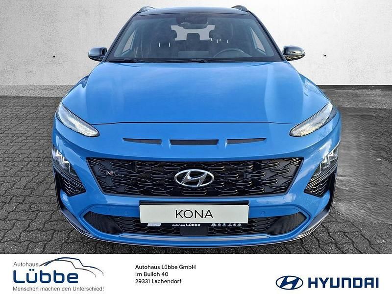 Gebraucht Hyundai Kona N Line 120 PS (88 kW) 2021 Blau SUV