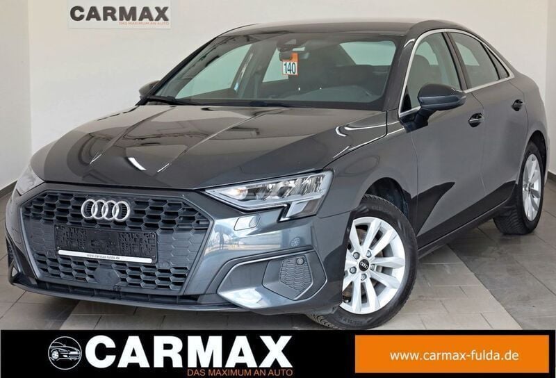 Grau Gebraucht 2021 Audi A3 Basis Limousine | 23.500 € (Fairer Preis) - Bild 1/4