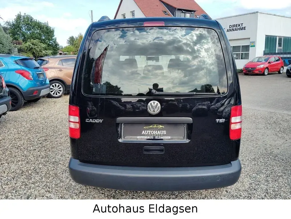 Gebraucht VW Caddy 86 PS (63 kW) 2012 Schwarz Van / Kleinbus