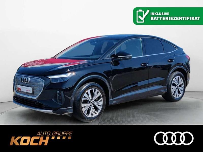 Gebraucht Audi Q4 e-tron Advanced 125 kW (170 PS) 2022 Mythosschwarz metallic SUV