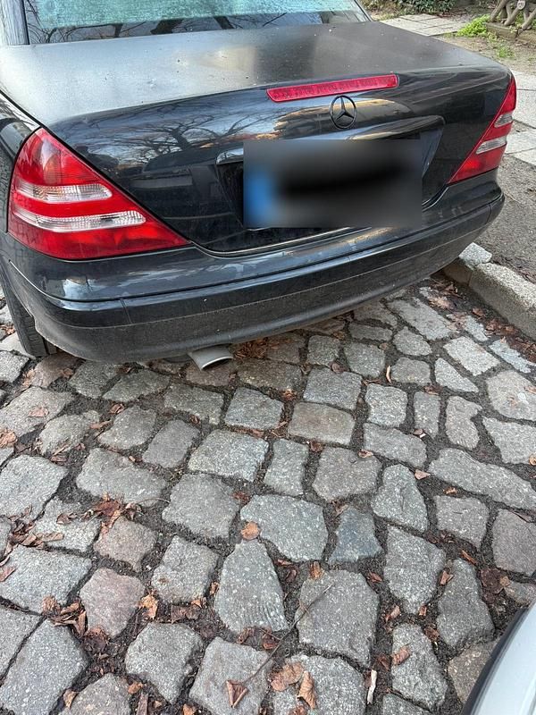 Gebraucht Mercedes SLK200 163 PS (119 kW) 2000 Schwarz Cabrio