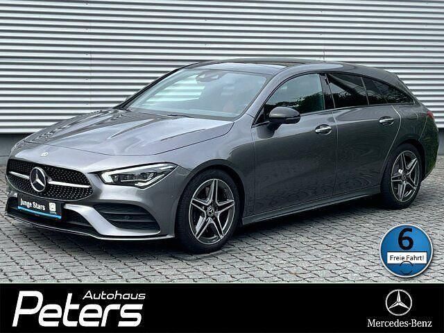 Mountaingrau met. Gebraucht 2019 Mercedes CLA250 Shooting Brake AMG Kombi | 34.480 € (Etwas zu teuer) - Bild 1/4