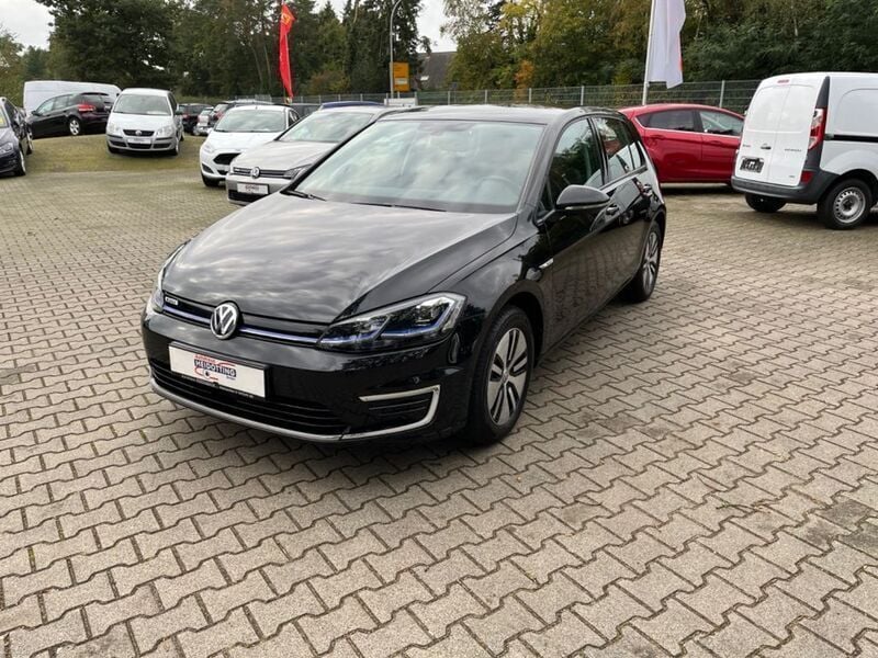 Schwarz Gebraucht 2020 VW e-Golf Kleinwagen | 17.400 € (Fairer Preis) - Bild 1/4