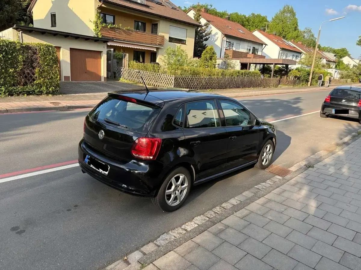 Gebraucht VW Polo Style 86 PS (63 kW) 2011 Schwarz Kleinwagen