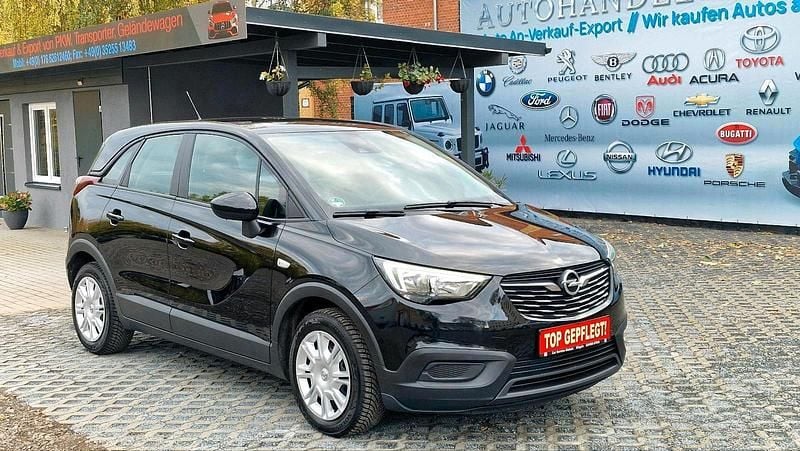 Gebraucht Opel Crossland X Edition 82 PS (60 kW) 2019 Schwarz SUV