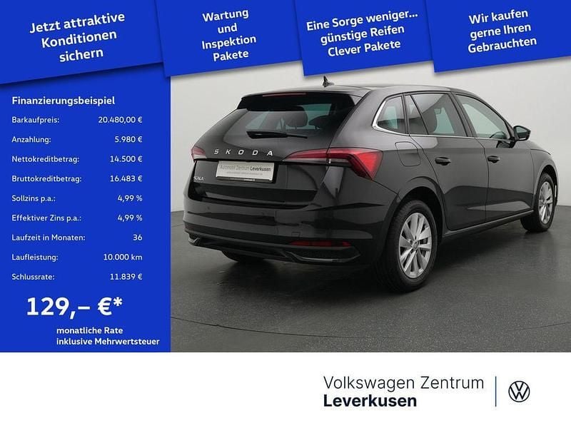 Brugt Skoda Scala Selection 116 HK (85 kW) 2024 Sort Hatchback
