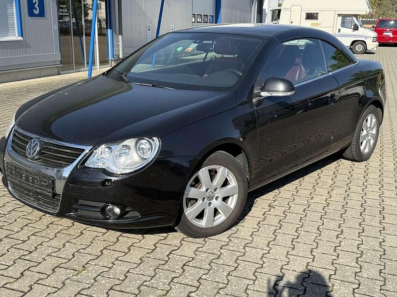 Usata VW Eos 200 CV (147 kW) 2007 Nero Cabrio
