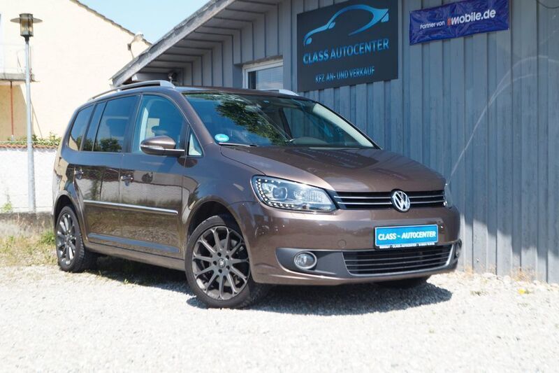 Braun Gebraucht 2014 VW Touran Highline Van / Kleinbus | 11.950 € (Fairer Preis) - Bild 1/4