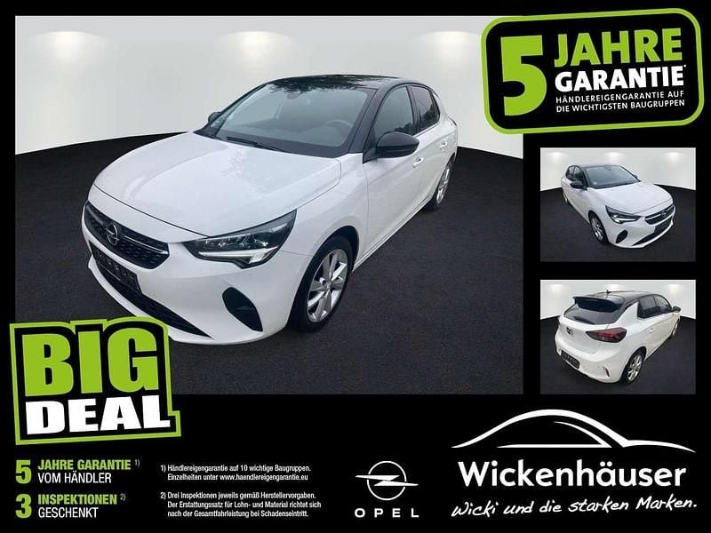 Jade weiss/arktis weiss Gebraucht 2022 Opel Corsa Elegance Kleinwagen | 15.490 € (Guter Preis) - Bild 1/4