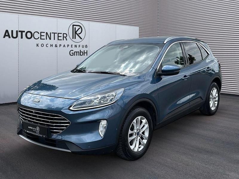 Blau Gebraucht 2021 Ford Kuga Titanium X SUV | 19.190 € (Fairer Preis) - Bild 1/4