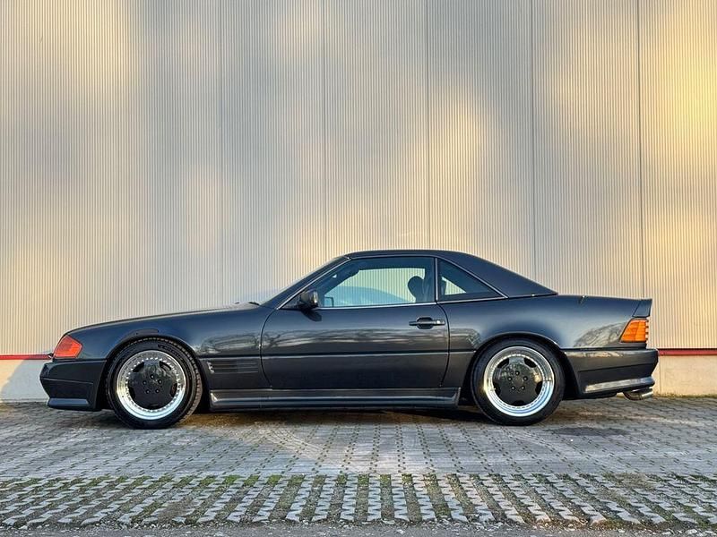 Gebraucht Mercedes SL500 AMG 381 PS (280 kW) 1991 Schwarz Cabrio