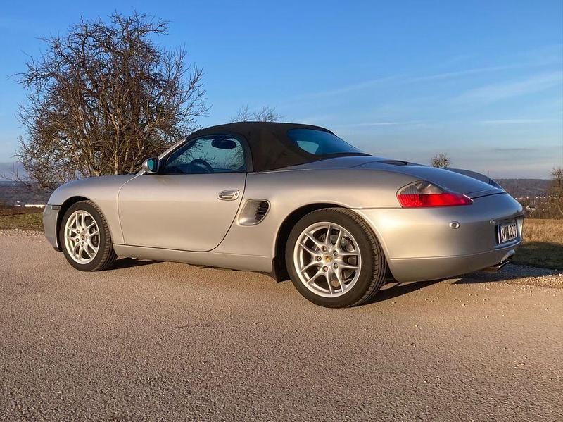 Gebraucht Porsche Boxster 220 PS (161 kW) 2000 Silber Cabrio