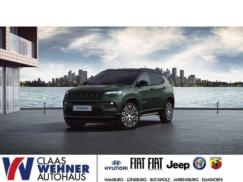 Techno green/dach schwarz Neu 2025 Jeep Compass Summit SUV | 35.990 € (Guter Preis) - Bild 1/4