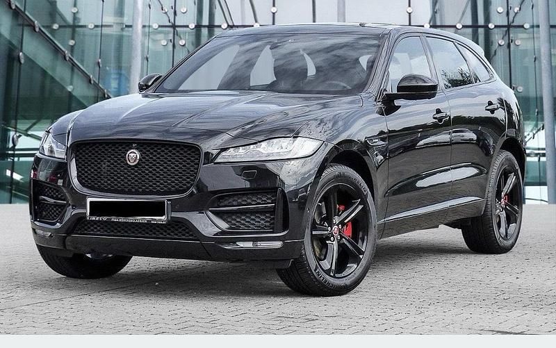 Schwarz Gebraucht 2017 Jaguar F-Pace R-Sport SUV | 25.500 € (Teuer) - Bild 1/4