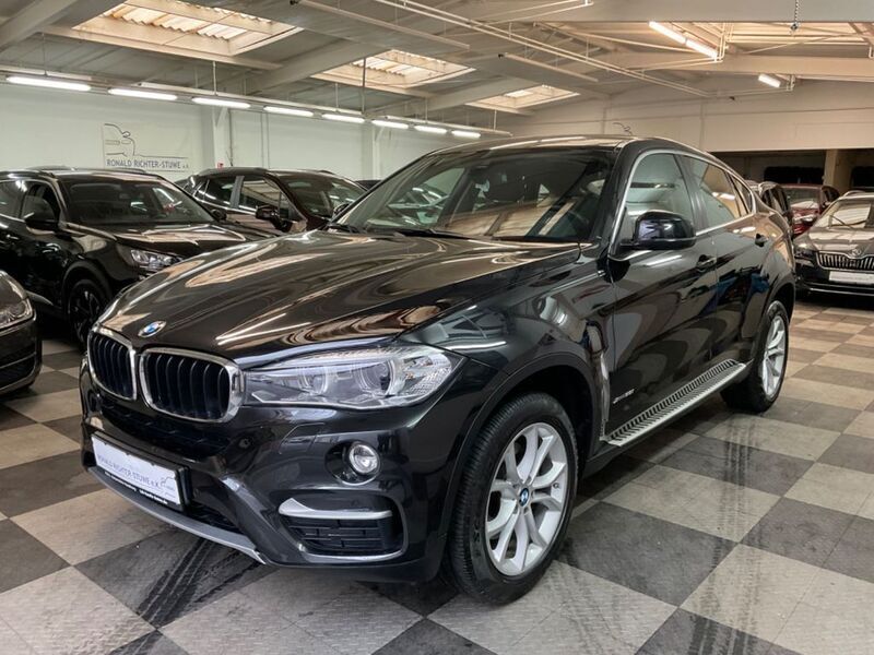 Schwarz Gebraucht 2018 BMW X6 Sport Line SUV | 33.950 € (Superpreis) - Bild 1/4