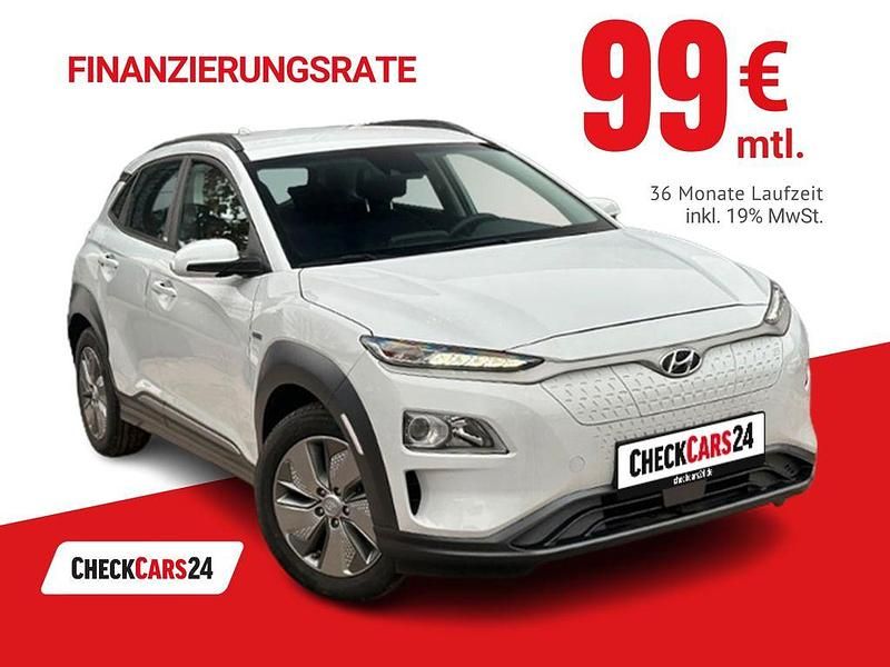 Weiß Gebraucht 2021 Hyundai Kona Trend SUV | 15.900 € (Superpreis) - Bild 1/4