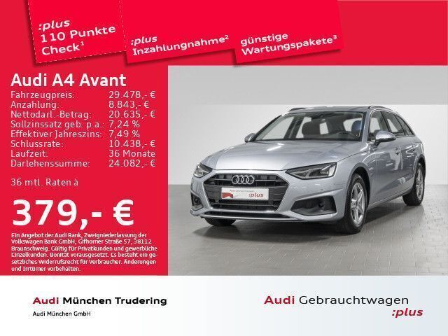 Gebraucht Audi A4 Ambiente 136 PS (100 kW) 2024 Florettsilber metallic Kombi