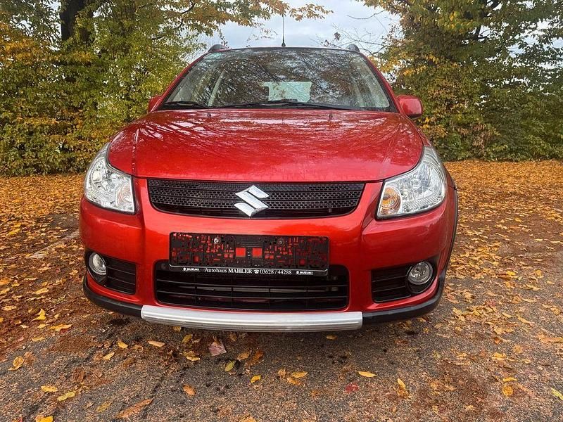 Violett Gebraucht 2007 Suzuki SX4 Limousine | 2.100 € (Superpreis) - Bild 1/4