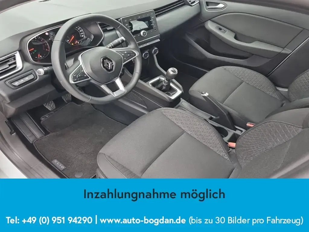 Gebraucht Renault Clio V Experience 101 PS (74 kW) 2020 Gletscherweiss Limousine