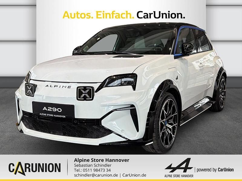 Neu Alpine A290 160 kW (218 PS) 2026 Perlmuttweiß metallic, black pearlschwarz metall Kleinwagen