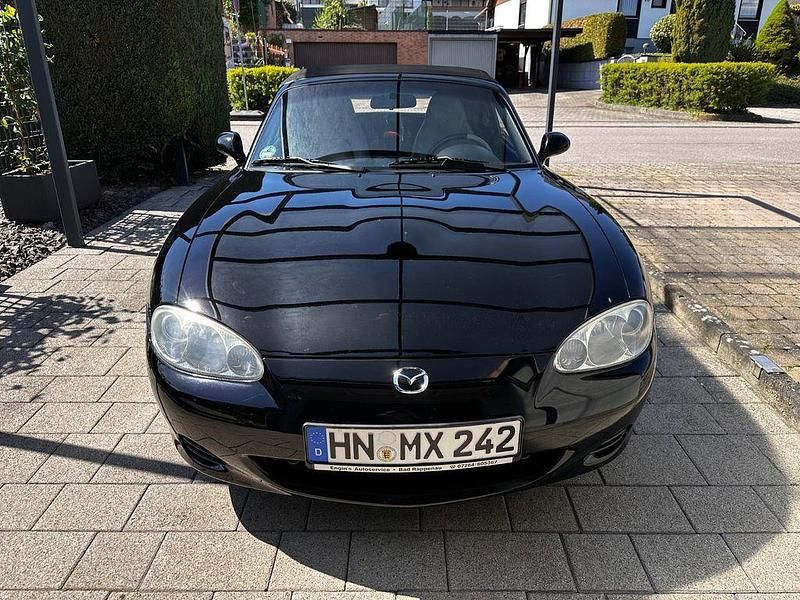 Gebraucht Mazda MX5 110 PS (80 kW) 2003 Schwarz Cabrio