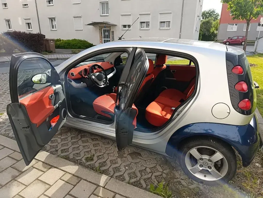 Brugt Smart ForFour Passion 95 HK (69 kW) 2005 Blå Hatchback