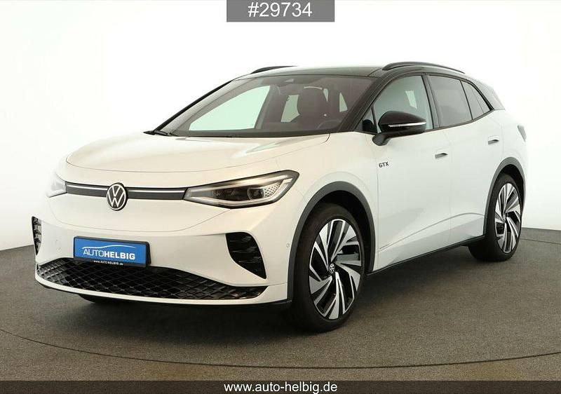 Gletscherweiß metallic Gebraucht 2023 VW ID.4 GTX SUV | 36.890 € (Fairer Preis) - Bild 1/4