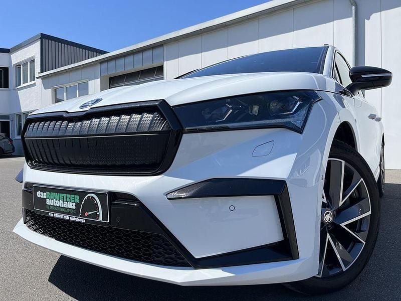 Moonweiss Gebraucht 2022 Skoda Enyaq iV RS SUV | 38.860 € (Fairer Preis) - Bild 1/4