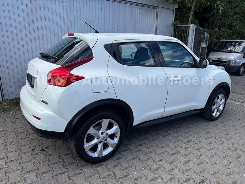 Gebraucht Nissan Juke Acenta 110 PS (80 kW) 2012 Weiß SUV