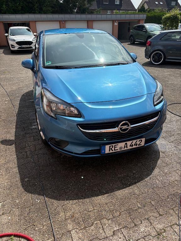 Blau Gebraucht 2016 Opel Corsa Active Kleinwagen | 5.000 € (Superpreis) - Bild 1/4