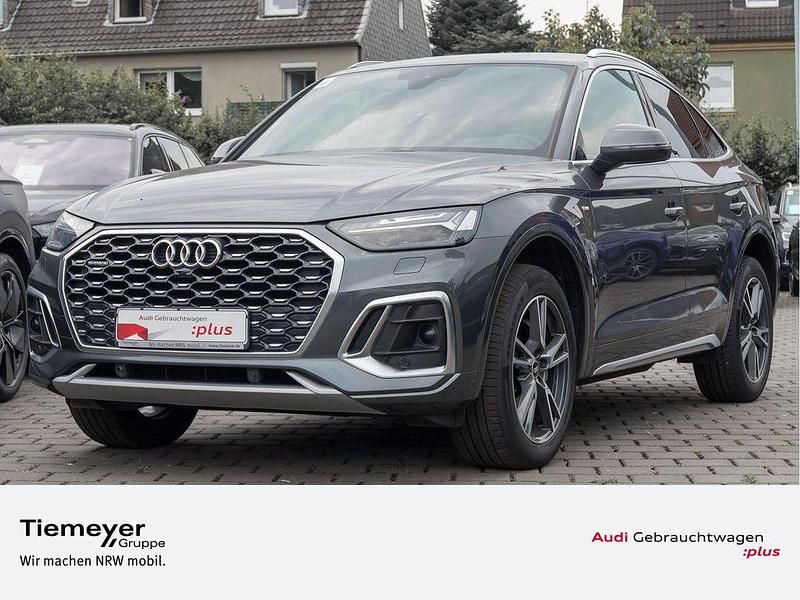 Grau Gebraucht 2022 Audi Q5 Sportback S-Line SUV | 34.680 € (Superpreis) - Bild 1/4