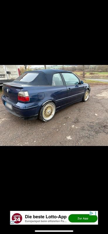 Gebraucht VW Golf Cabriolet 90 PS (66 kW) 2001 Blau Cabrio