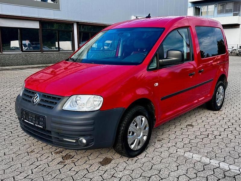 Rot Gebraucht 2008 VW Caddy Life Van / Kleinbus | 3.290 € (Fairer Preis) - Bild 1/4