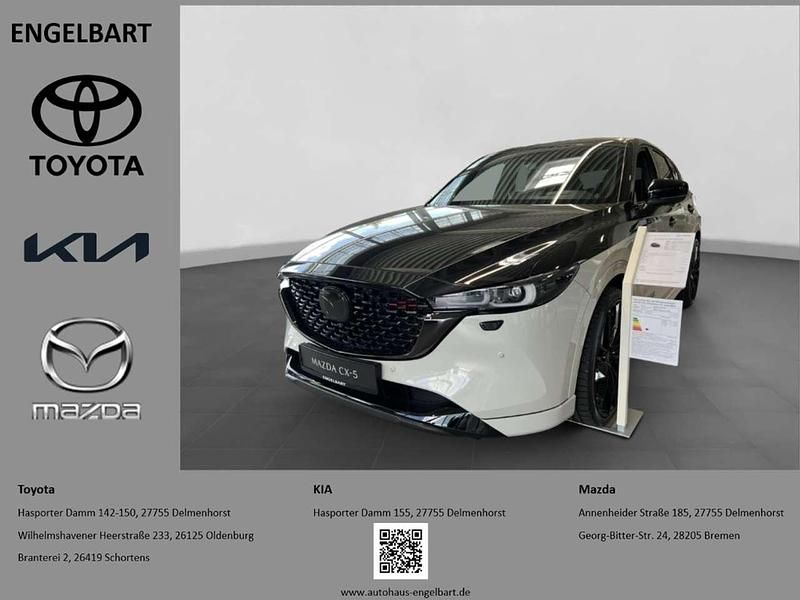 Jet black Gebraucht 2024 Mazda CX-5 Homura-Line SUV | 42.995 € (Teuer) - Bild 1/4