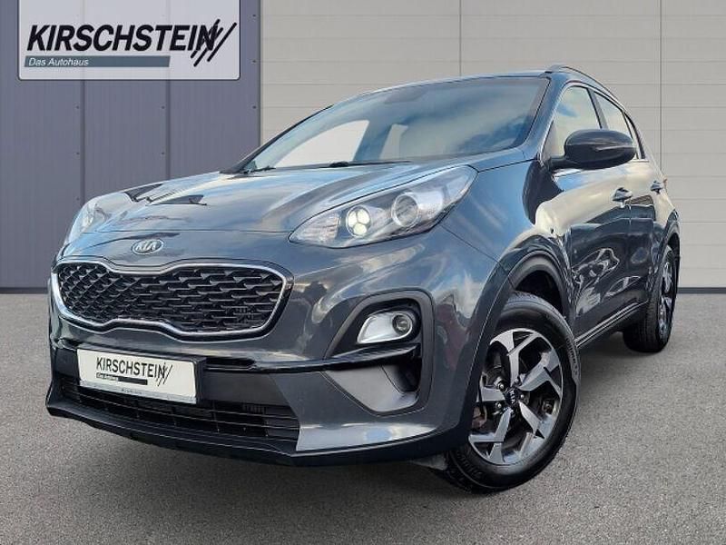 H8g) dark penta metal m (schwarz Gebraucht 2021 Kia Sportage Spirit SUV | 20.990 € (Guter Preis) - Bild 1/4
