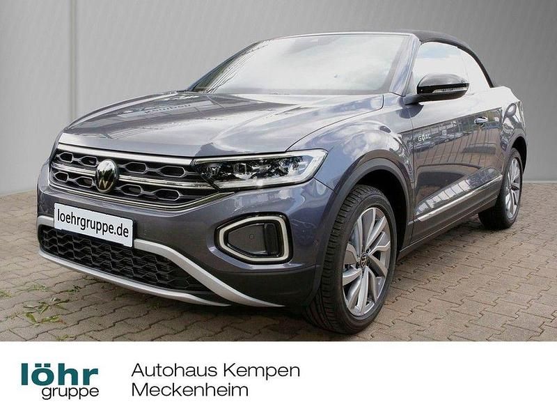 Rauchgrau metallic Neu 2025 VW T-Roc Cabriolet Goal Cabrio | 43.700 € (Fairer Preis) - Bild 1/4