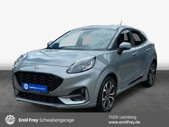 Solar silver metallic Gebraucht 2023 Ford Puma ST-Line SUV | 21.900 € (Guter Preis) - Bild 1/4