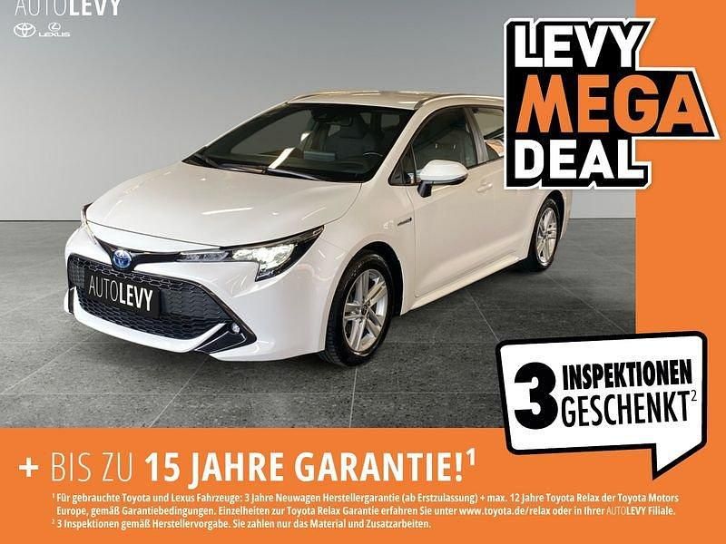 Weiß Gebraucht 2021 Toyota Corolla Business Edition Kombi | 19.490 € (Guter Preis) - Bild 1/4