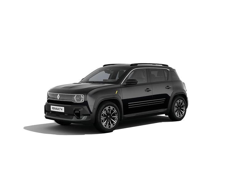 Black pearlschwarz metallic (schwarz) Neu 2025 Renault 4 E-Tech Iconic SUV | 35.999 € (Fairer Preis) - Bild 1/3