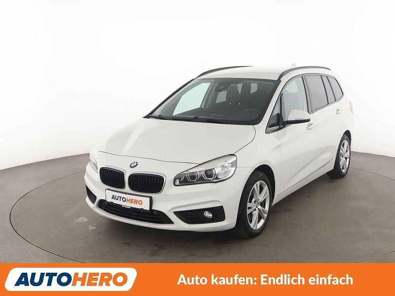 Gebraucht BMW 218 Gran Tourer Advantage 136 PS (100 kW) 2015 Weiß Van / Kleinbus